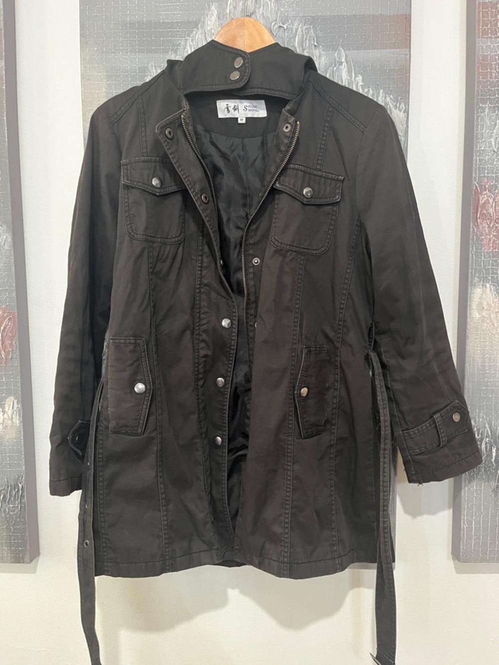 Women’s Black Utility Jacket